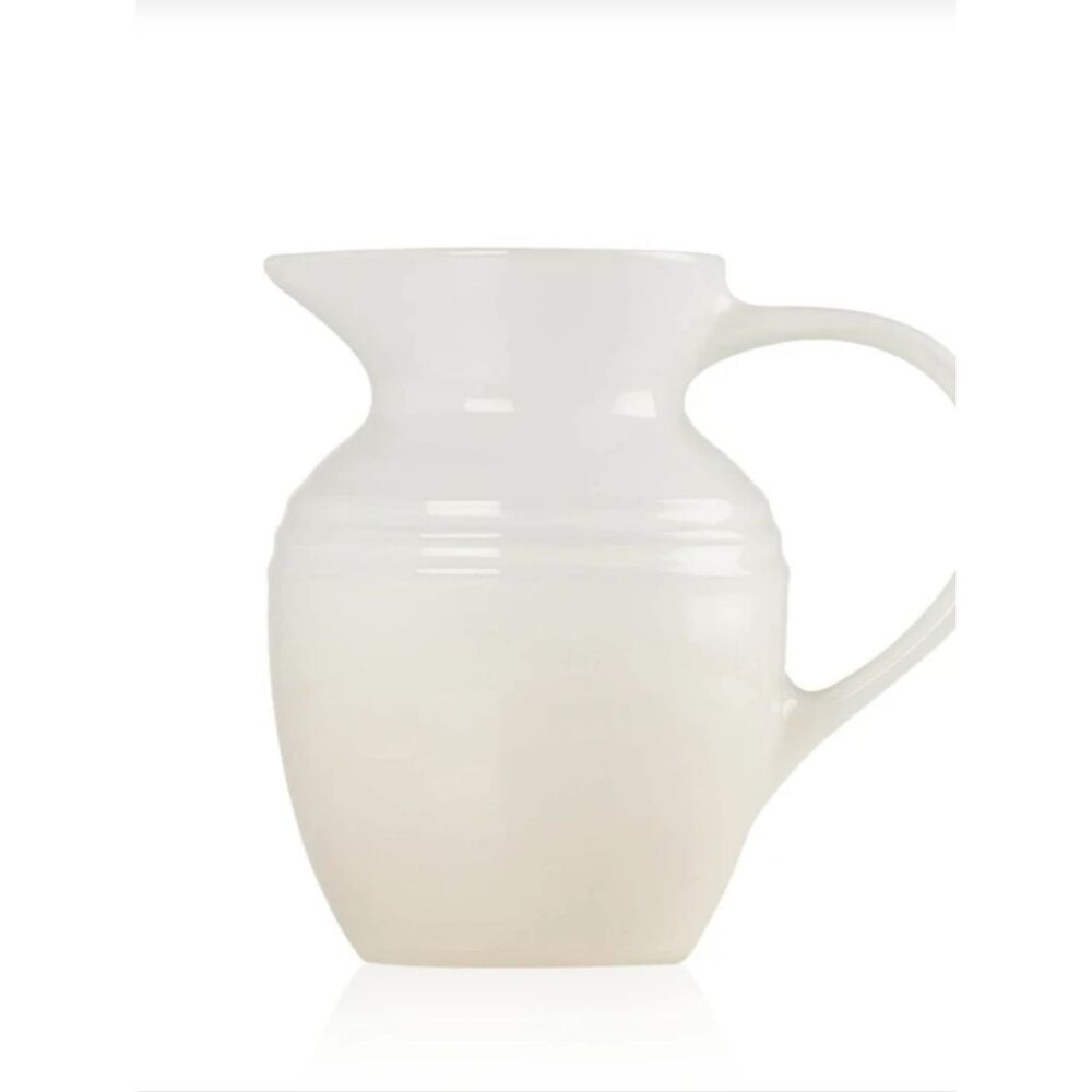 Le Creuset Ceramic Breakfast Jug- Meringue